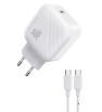Chargeur Ten Space Type-C QC4 + PD30W / Blanc