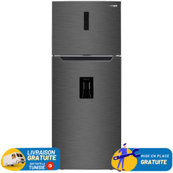 Réfrigérateur JOKER No Frost INVERTER 428 Litres / INOX avec Distributeur d'eau et Afficheur