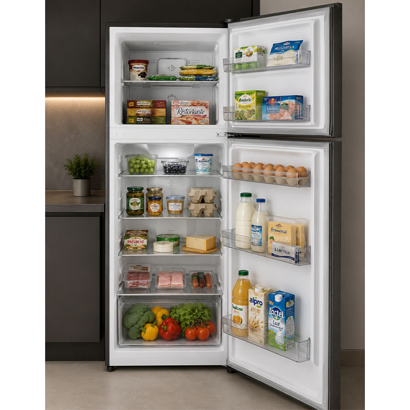 Réfrigérateur JOKER No Frost 430 Litres / INOX avec Afficheur