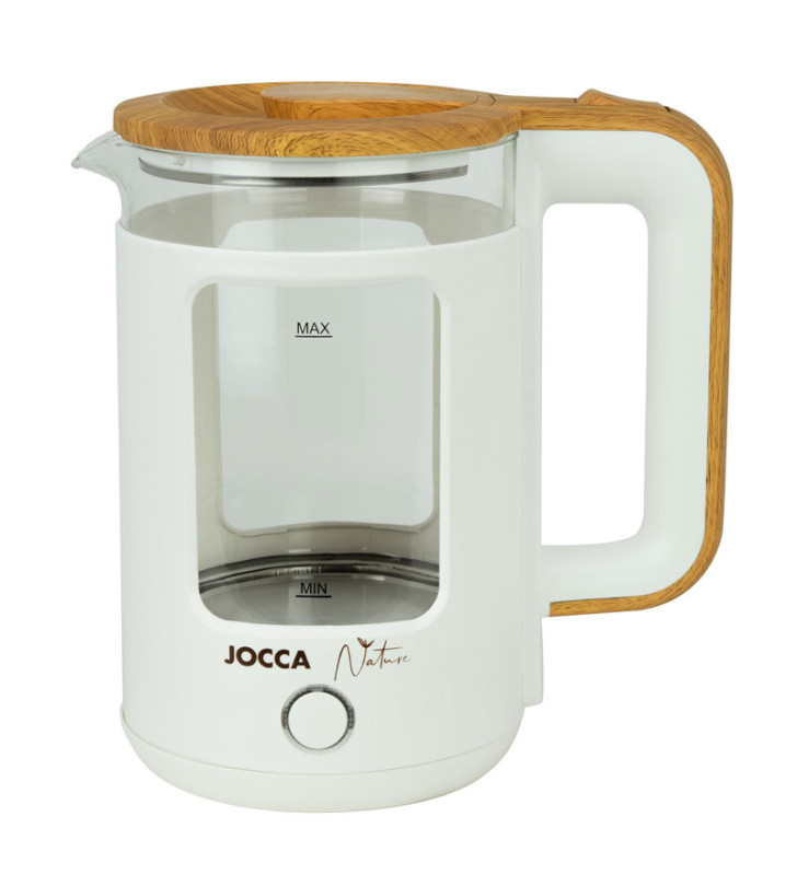 Bouilloire électrique JOCCA Nature 1.8Litre / Blanc
