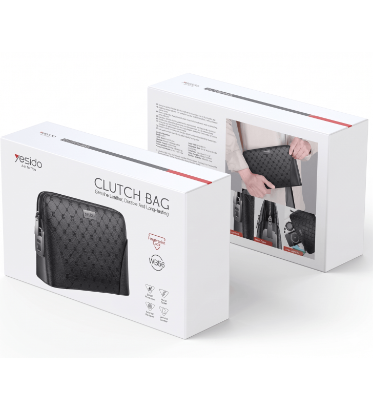 Trousse Yesido WB56 avec Empreinte Digitale / Noir