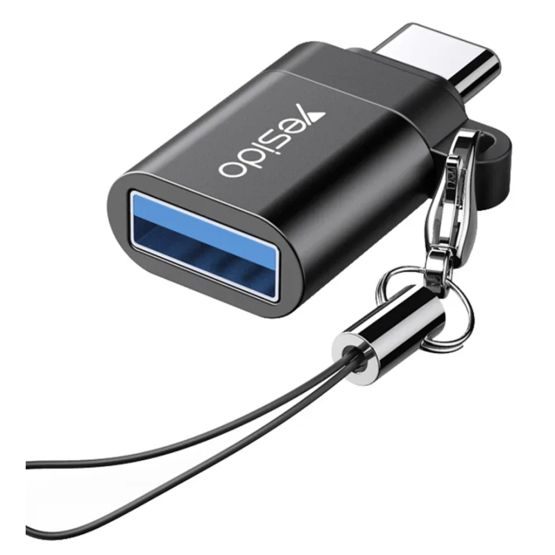 Mini Adaptateur GS06 Type-C OTG / Noir