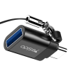 Mini Adaptateur GS06 Type-C OTG / Noir