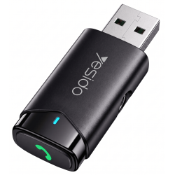 Adaptateur Bluetooth pour Voiture Yesido YAU40 / Noir