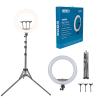 Selfie Ring Light 45CM avec Tripode 2M / Commande BT / Noir