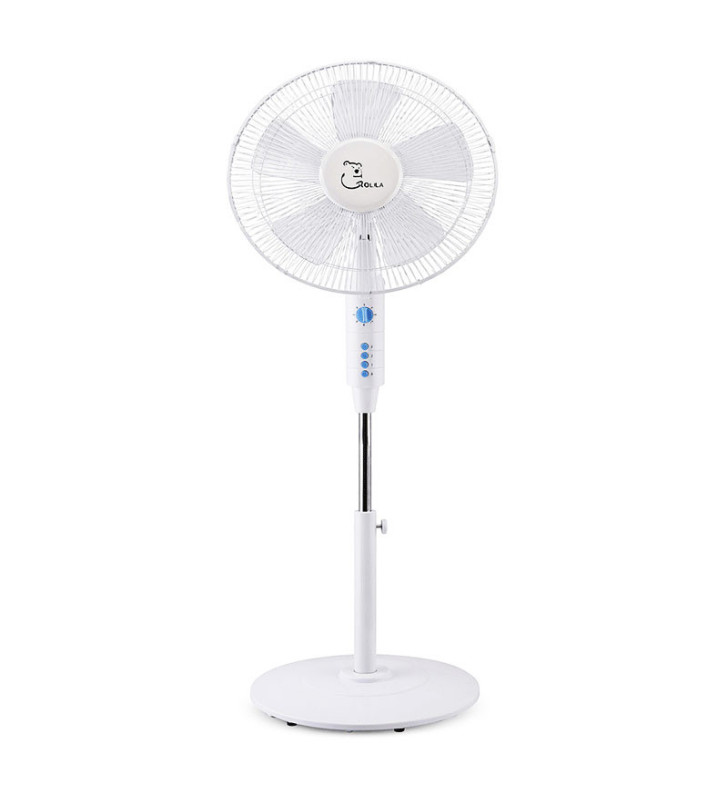 Ventilateur Sur Pied Coala 50W / Blanc / VC-LUXE