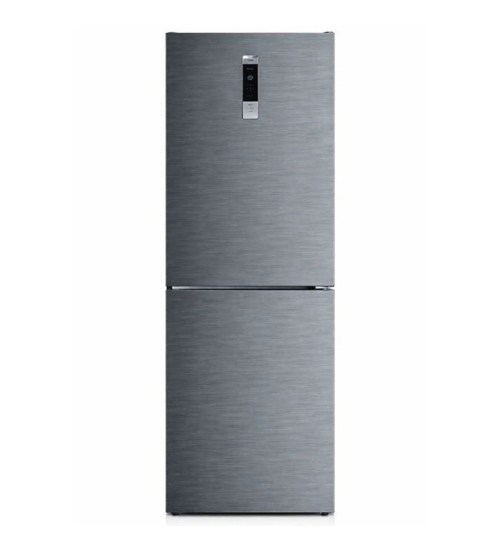 Réfrigérateur IRIS No Frost Combiné  410 Litres Inox / avec afficheur