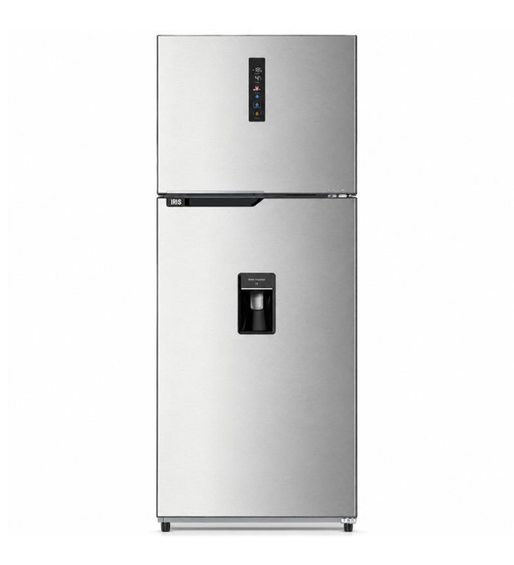 Réfrigérateur IRIS DeFrost Double Portes 480 Litres / Silver / Avec Afficheur et Distributeur d'eau