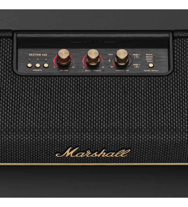 Barre de Son MARSHALL HESTON 120 / Noir