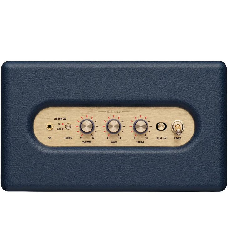 Haut-parleur Bluetooth Marshall Acton III / Midnight Blue