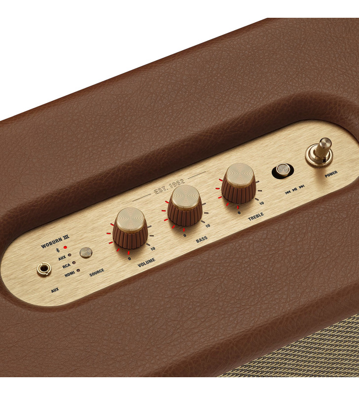 Haut Parleur Bluetooth MARSHALL WOBURN III / Marron