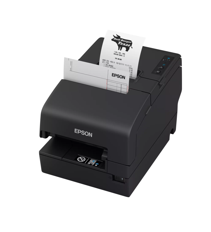 Imprimante point de vente hybride Epson TM-H6000VI-102/Srl/Blk/ PSU/ EU
