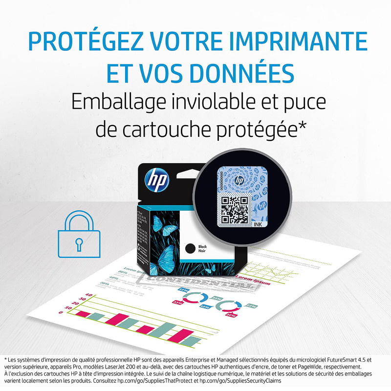 Cartouche d'encre Originale HP 963 / Cyan