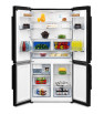 Réfrigérateur BEKO No Frost Side By Side INVERTER 680 Litres / Black glass