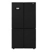 Réfrigérateur BEKO No Frost Side By Side INVERTER 680 Litres / Black glass
