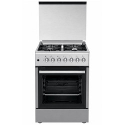 Cuisinière MAXWELL 4 Feux Thermocouple / 60cm / Inox / MAX-GCP60FWI