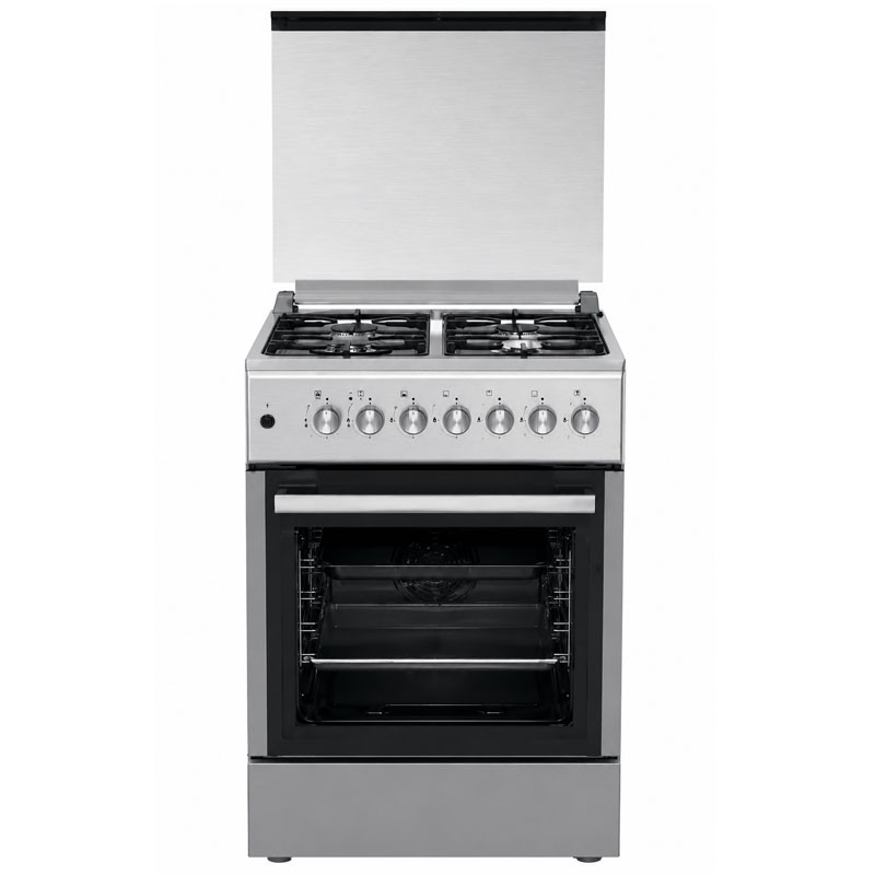 Cuisinière MAXWELL 4 Feux Thermocouple / 60cm / Inox / MAX-GCP60FWI