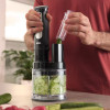 Mixeur plongeant BRAUN 8 en1 / 1000W / Noir