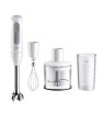 Mixeur plongeant BRAUN 3 en 1 / 1000W  / Blanc