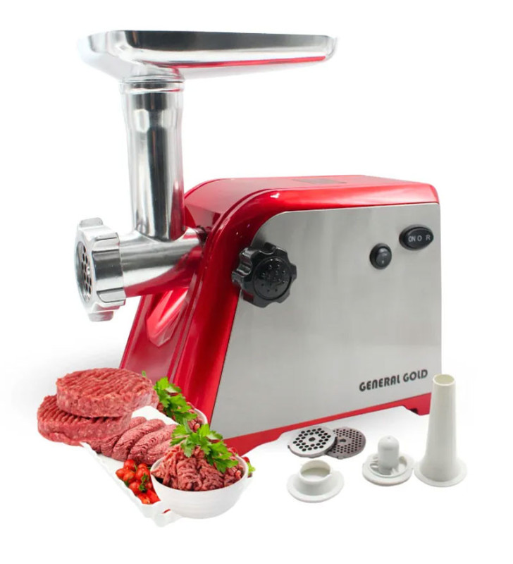 Hachoir A VIANDE GENERAL GOLD 1400W / Rouge
