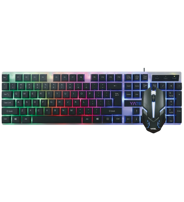 Ensemble Clavier & Souris Gamer Filaire YATEL GK112
