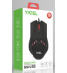 SOURIS GAMING  Yatel M82 1600 DPI / RGB / BLACK