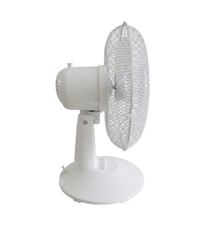 Ventilateur de table TECHWOOD 30CM / Blanc
