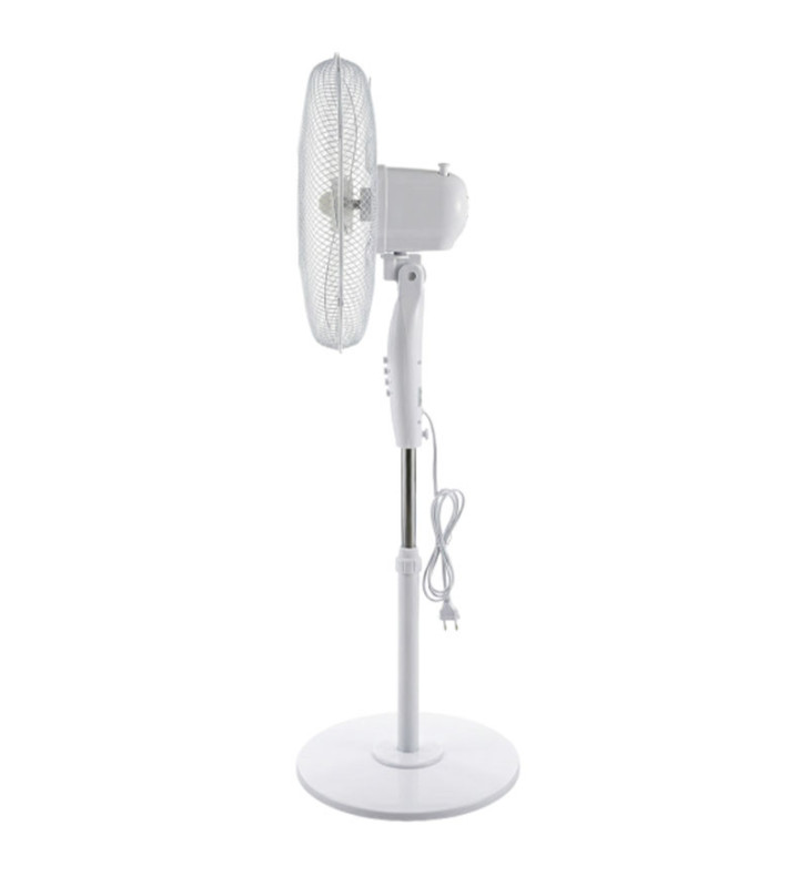 Ventilateur TECHWOOD SUR PIED 40CM / BLANC