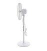 Ventilateur TECHWOOD SUR PIED 40CM / BLANC