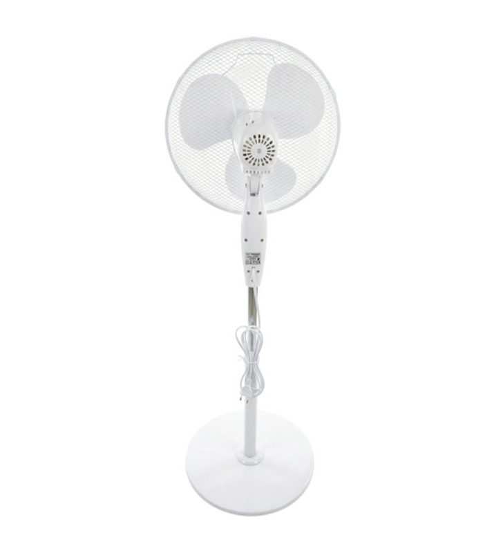 Ventilateur TECHWOOD SUR PIED 40CM / BLANC