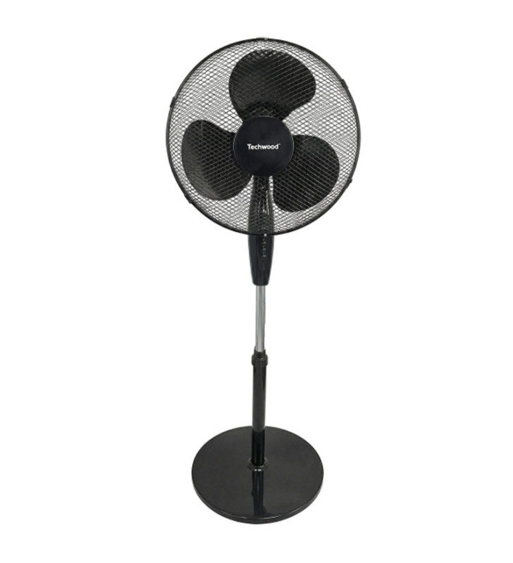 Ventilateur TECHWOOD SUR PIED 40CM NOIR