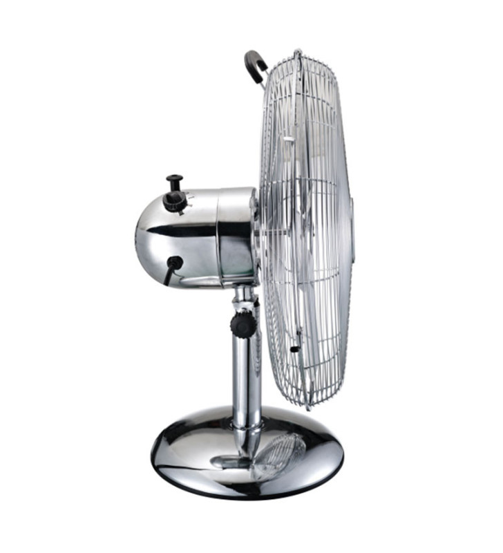 Ventilateur de Table TECHWOOD finition chromée 30CM