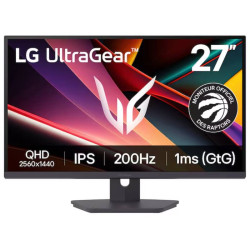 Écran Gaming LG UltraGear G6 27G610A 27'' QHD IPS / 200 Hz / Noir
