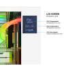 Boîtier Gamer Spirit of Gamer Viper CRX ARTIC / ATX LCD intégré / 6 Fan / ARGB / Blanc
