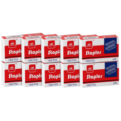 Lot de 10 AGRAFE 24/6 / Silver