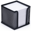 Cube porte à papier de bureau en Métal 908B / Noir