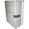 Lot de 25 BOITES  D'ARCHIVE AZ10 / GRIS
