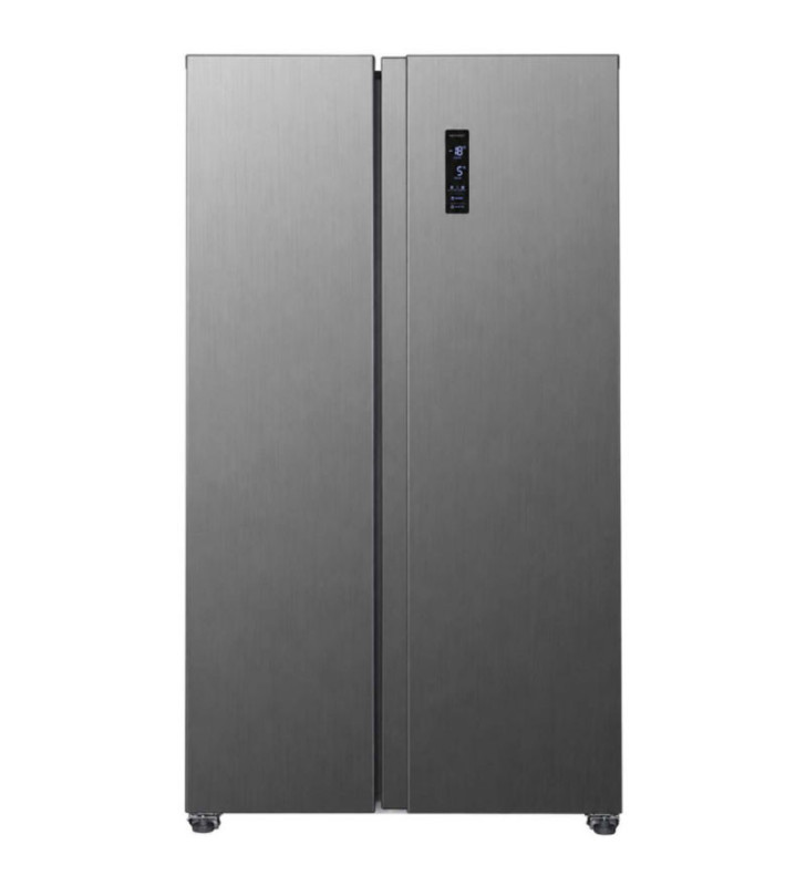 Réfrigérateur TELEFUNKEN No Frost Side by Side 563 Litres / inox avec afficheur