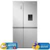 Réfrigérateur HISENSE No Frost Side By Side INVERTER 637 Litres / INOX Avec Afficheur et Distributeur d'eau