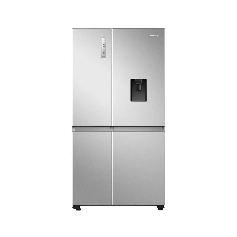 Réfrigérateur HISENSE No Frost Side By Side INVERTER 637 Litres / INOX Avec Afficheur et Distributeur d'eau