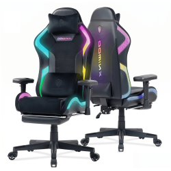 CHAISE GAMING DOWINX LS66D2 LED RGB / NOIR