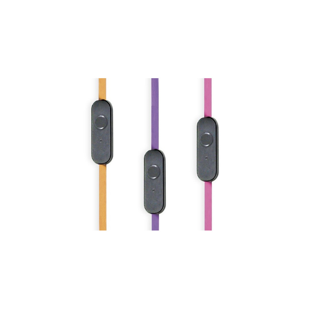 Ecouteur Cliptec G-HALLO BME757 avec microphone / Rose