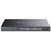 Switch administrable Omada TP-Link 24 ports Gigabit et 4 ports 10GE SFP+ L2+ avec 16 ports PoE+ et 8 ports PoE++