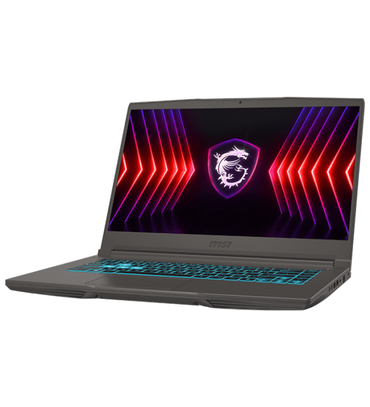 Pc Portable Gamer MSI Thin 15 B13U / i5-13420H / RTX 2050 4G / 16 Go / 512 Go SSD / Windows 11 Pro / Gris Cosmos