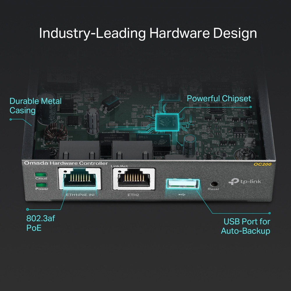 Contrôleur Réseau Hardware Omada TP-Link OC200
