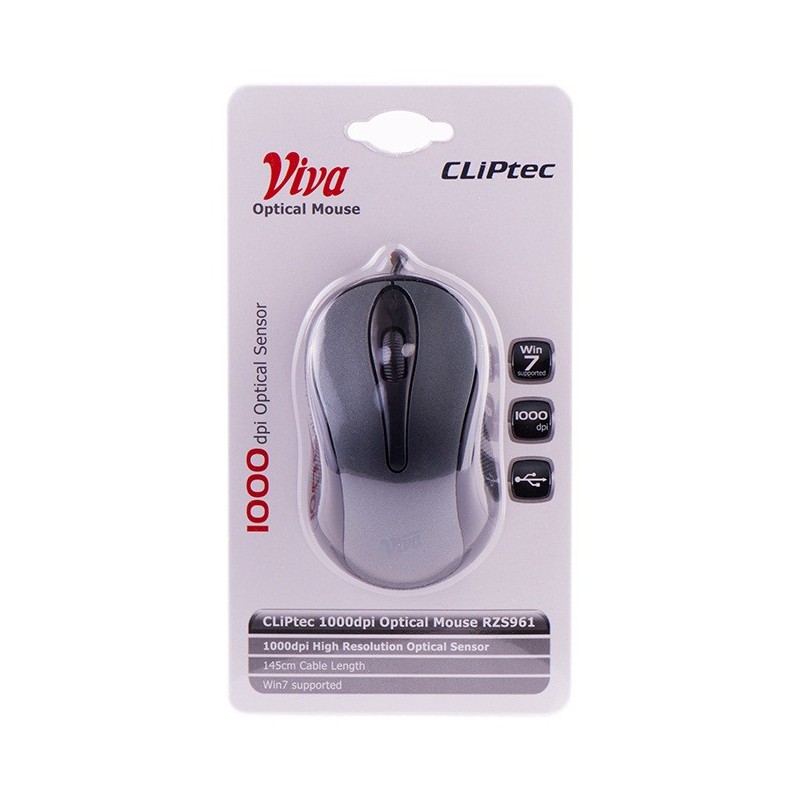 Souris optique USB Cliptec VIVA RZS961