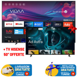 TV HISENSE 100'' QLED UHD 4K SMART + TV HISENSE 50” OFFERTE