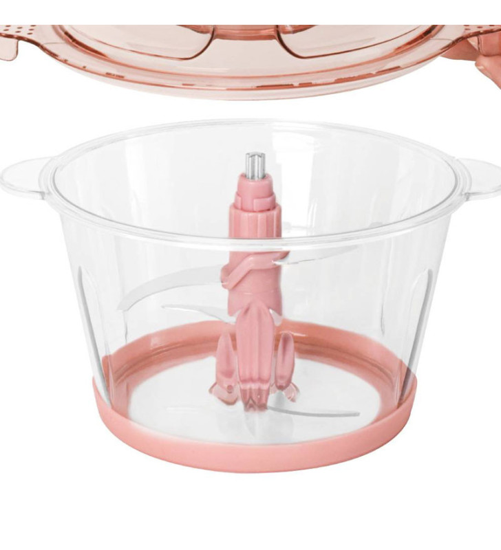 Hachoir Electrique LEXICAL 2 Litres / 300W / ROSE