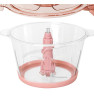 Hachoir Electrique LEXICAL 2 Litres / 300W / ROSE