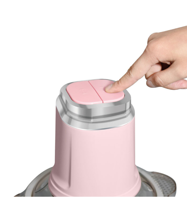 Hachoir Electrique LEXICAL 2 Litres / 300W / ROSE
